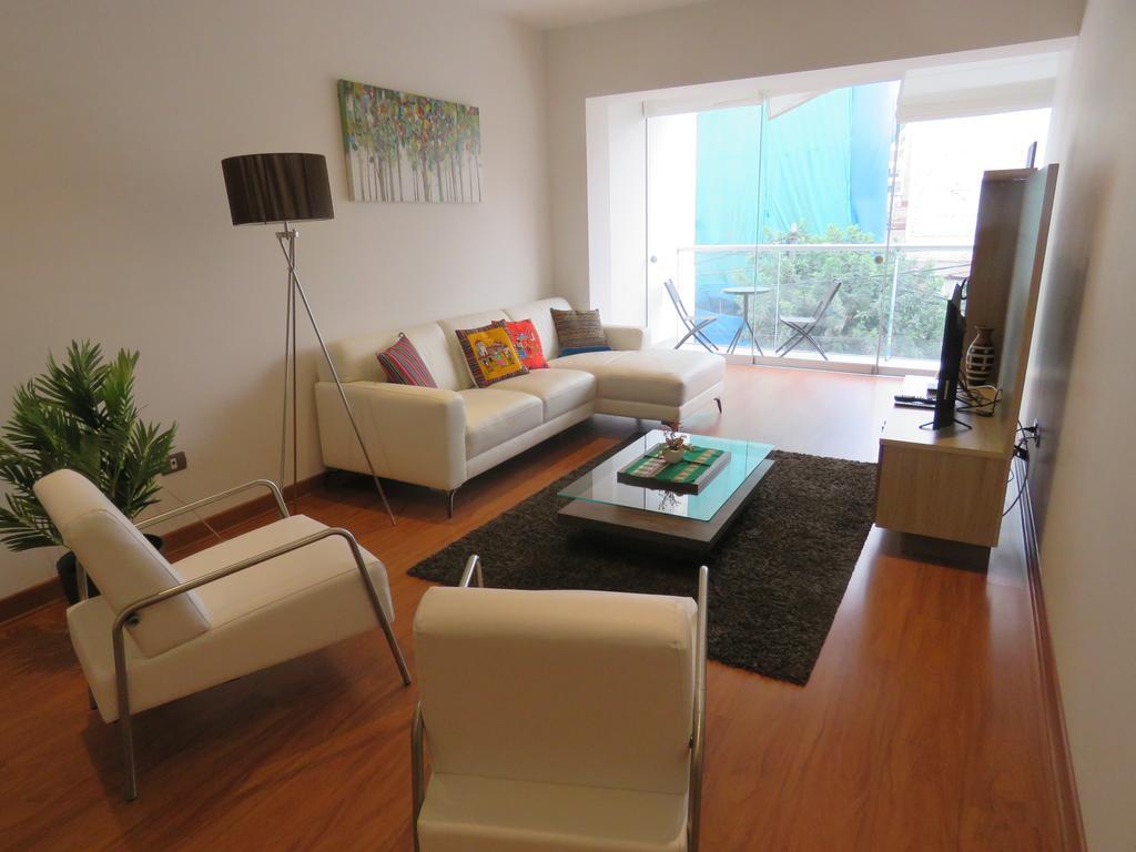 Spacious Apartment in Miraflores Lima Cameră foto